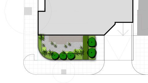 apartment garden