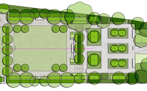 landscape design london formal concept plan