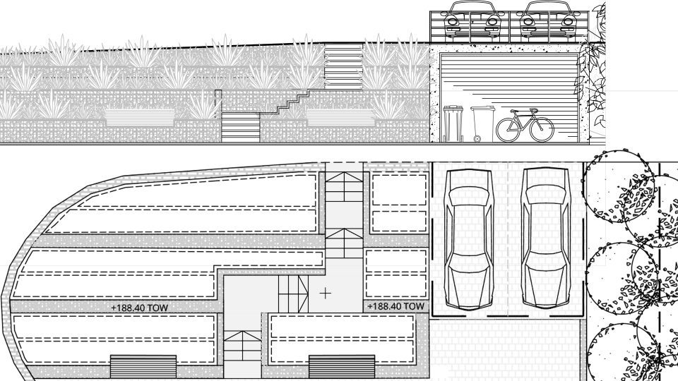 concept landscape architects elevated parking design 2