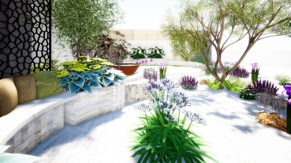 hackney garden design modern concept landscape architects 2