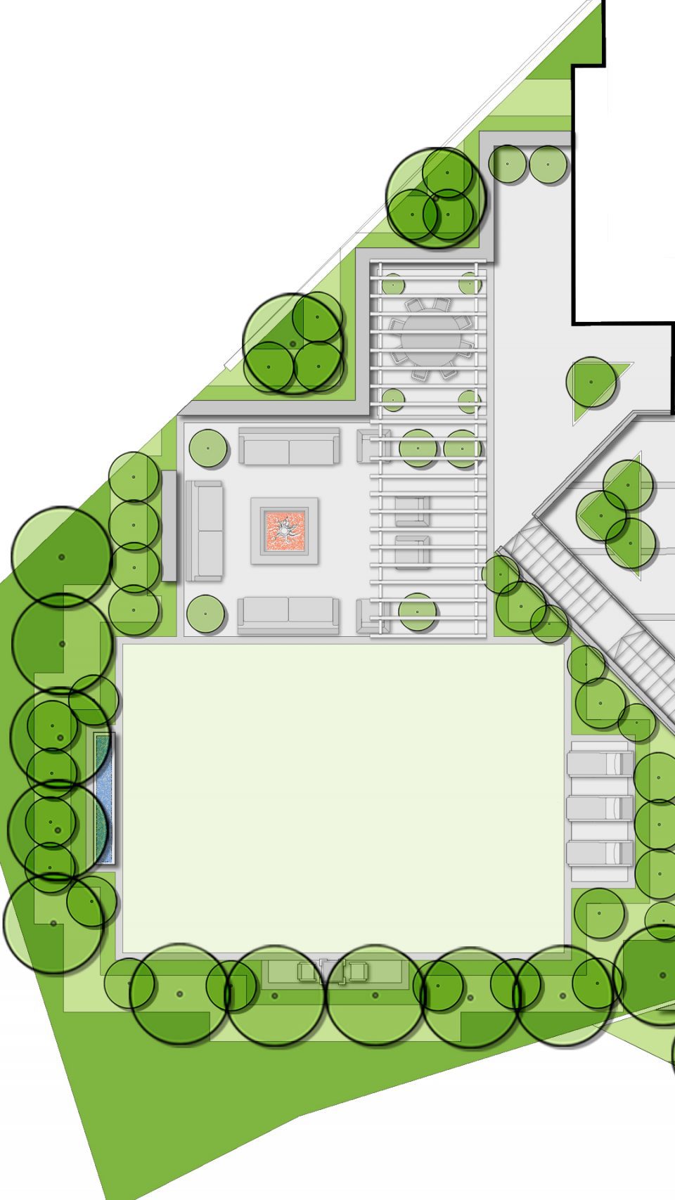 hendon garden design masterplan nw4 concept landscape architects