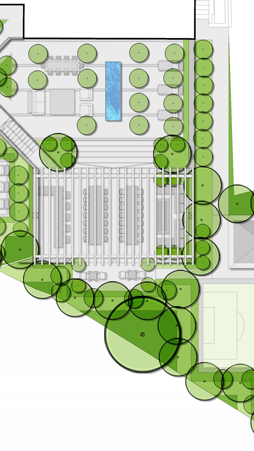 hendon gardendesign masterplan nw4 concept landscape architects