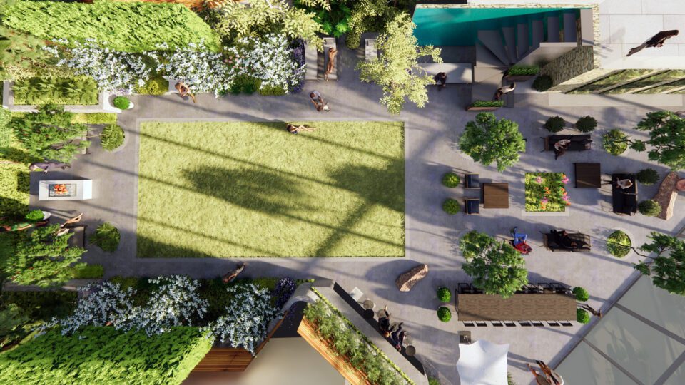 north london garden design plan concept landscape architects