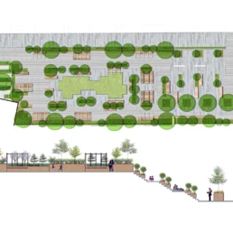 Landscape Design Planning for a Residential Development in West London