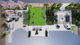 Feature Rich Garden Design London Concept Landscape Architects