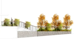 Forecourt & Entrance Landscape Design N6 Southwood Heights Highgate